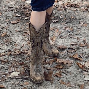 Loredo Cowgirl Heeled Pointed Toe Boots